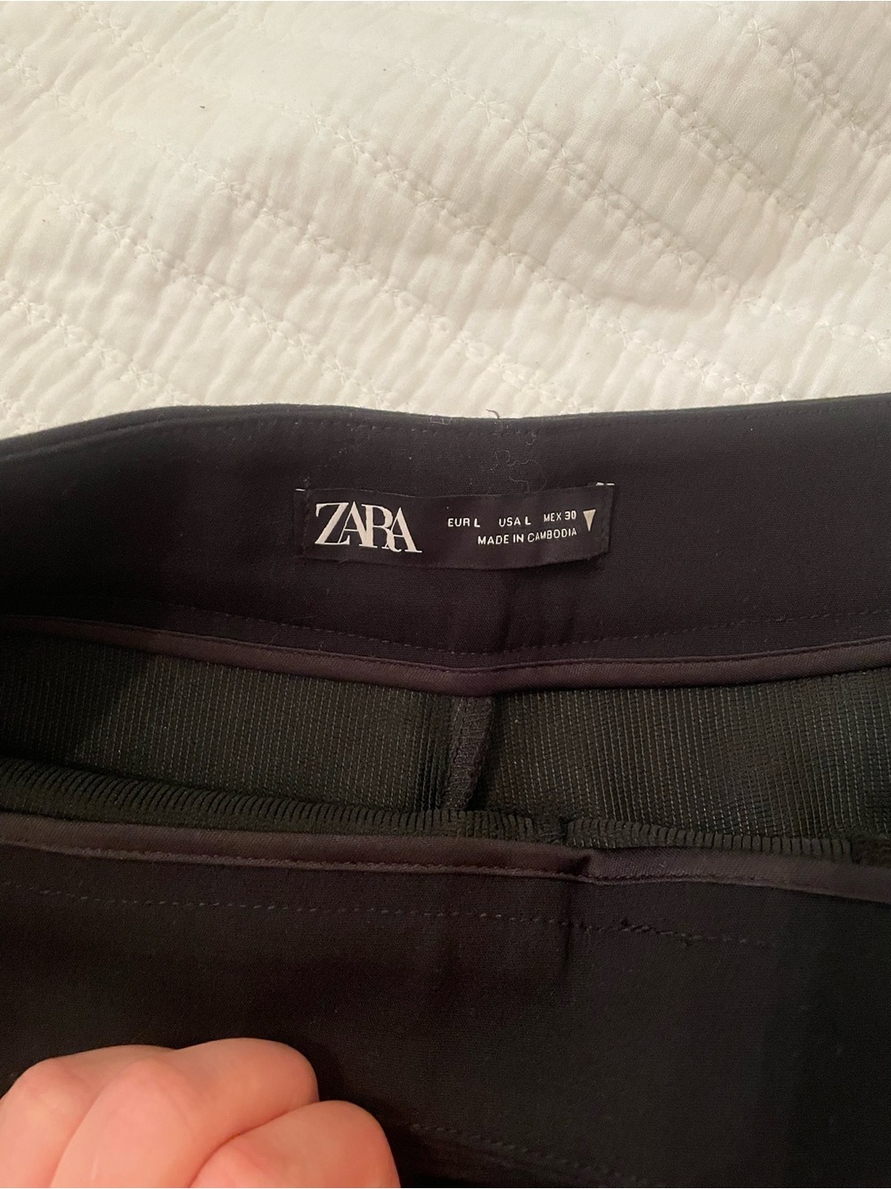 Black Zara Skort - Picture 3 of 4
